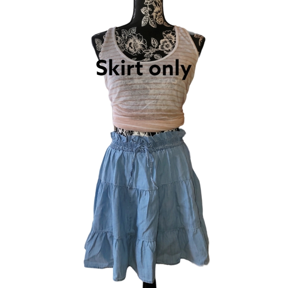 NWT SO ruffle/pleated  SKIRT size M Womens/Jrs